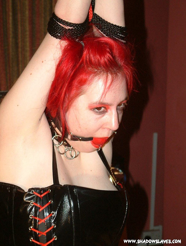Goth chick in bondage #72231128