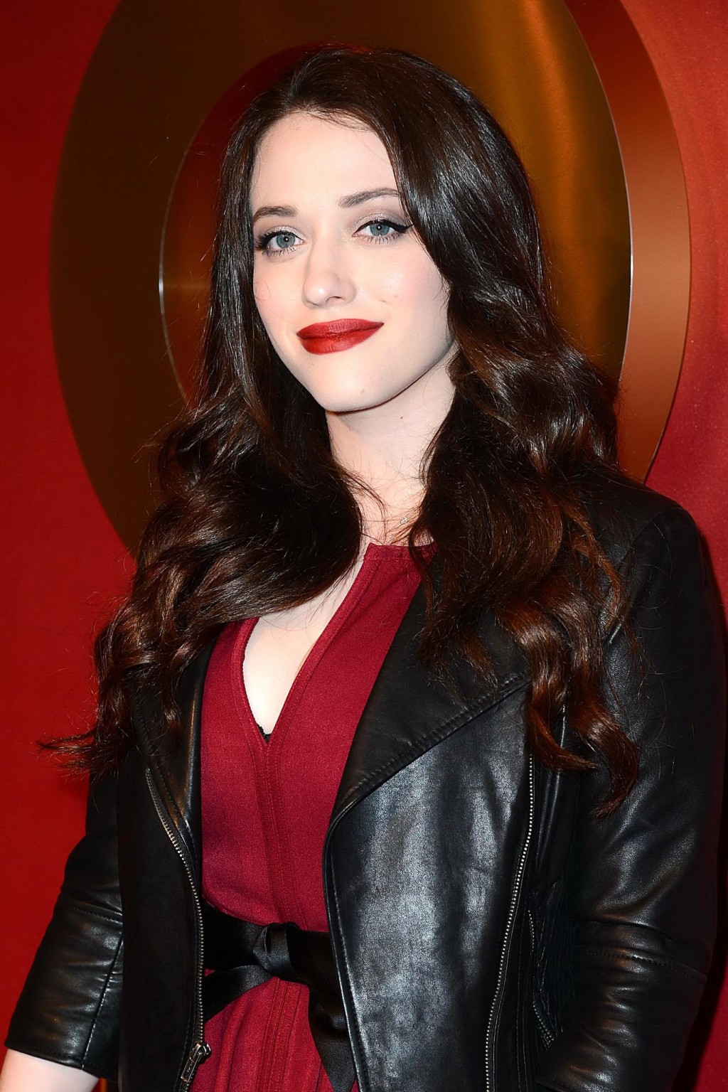 Kat Dennings showing huge cleavage at the QVC 5th Annual Red Carpet Style Event  #75203286