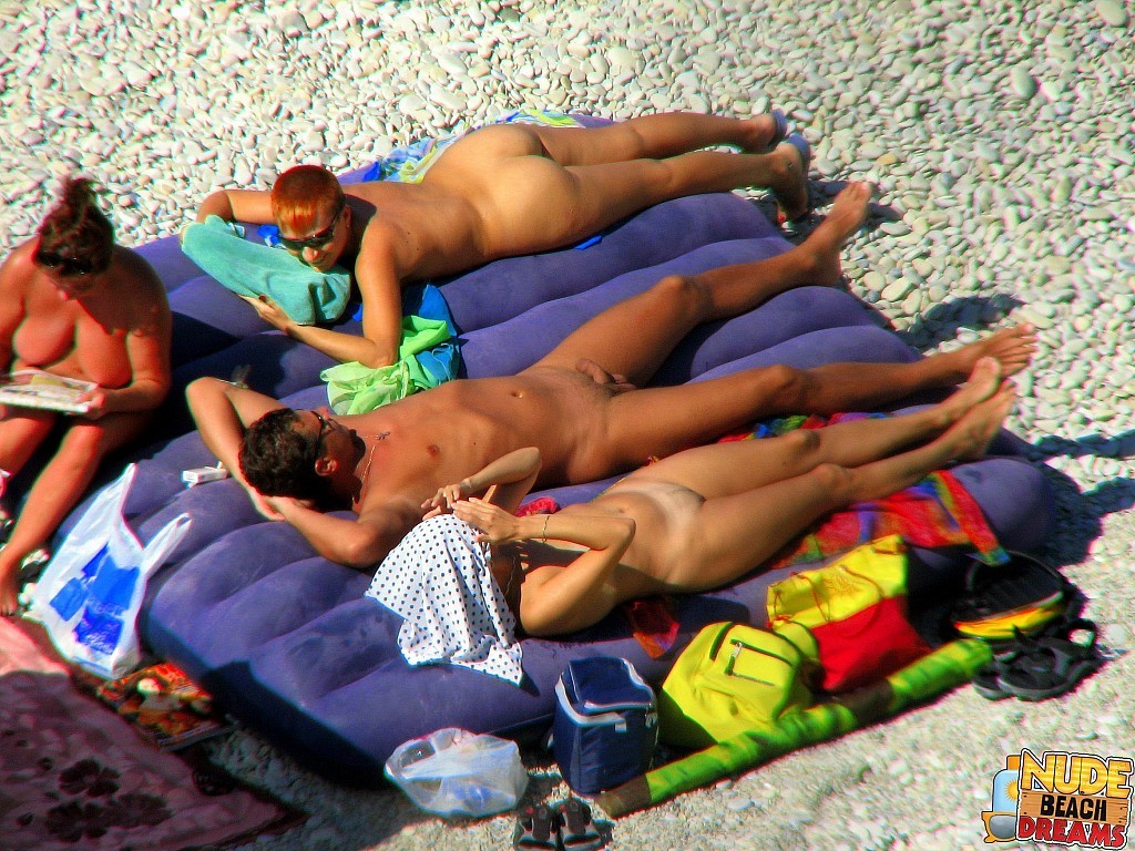 Group of nudists caught on hidden cam #67246049
