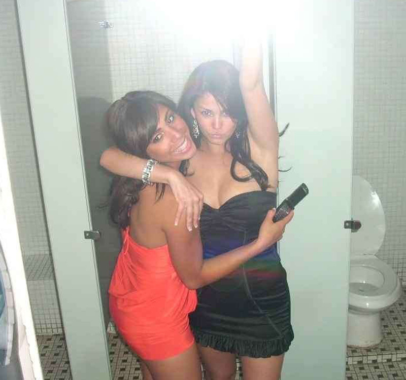 Drunk amateur girlfriends partying and flashing #76397738