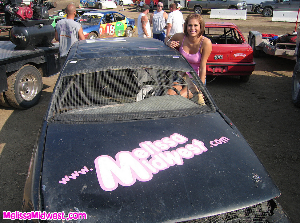 Melissa Midwest sponsors a local race car team #67125075