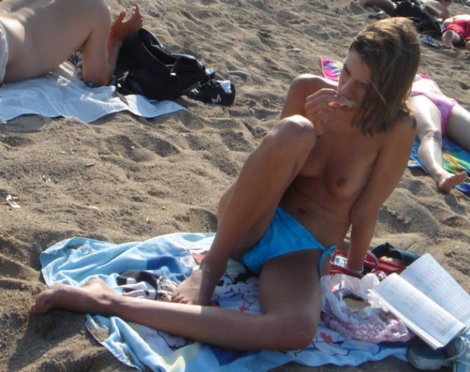 Everyone wants to be this gorgeous nudist's friend #72249276