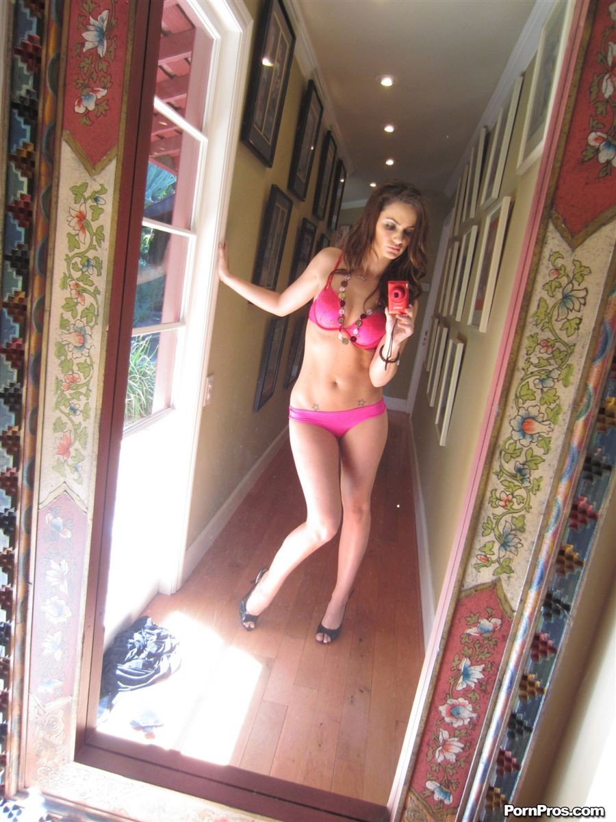 Lily Carter takes some self shot pics and gets banged #74419737