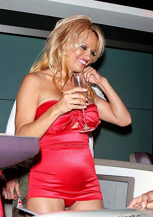 Pamela anderson exponiendo su sexy cuerpo desnudo y sus enormes tetas
 #75287753