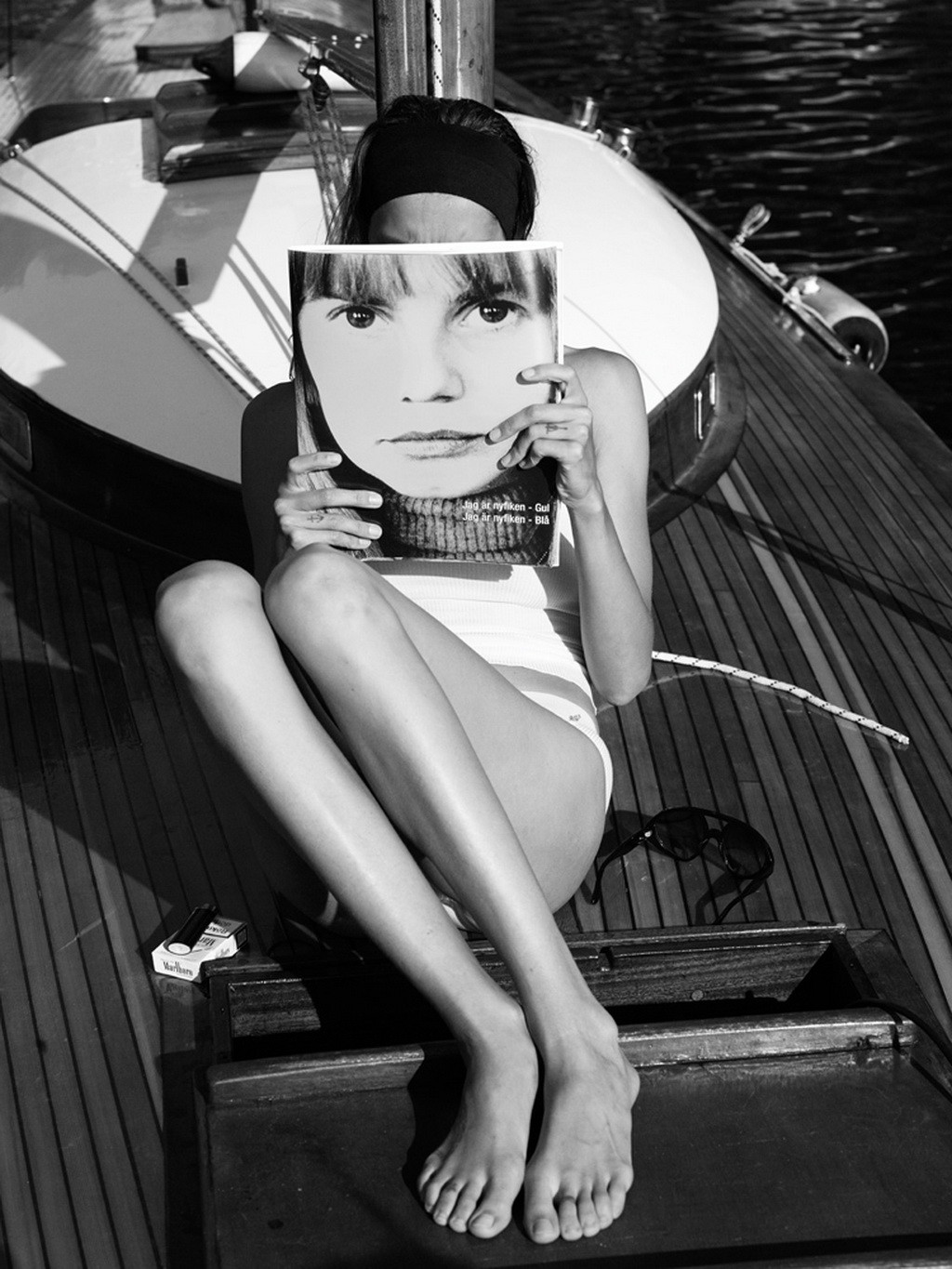 Daria Werbowy schwarz-weißes Nackt-Fotoshooting von Mikael Jansson für das Interview-Magazin
 #75184434