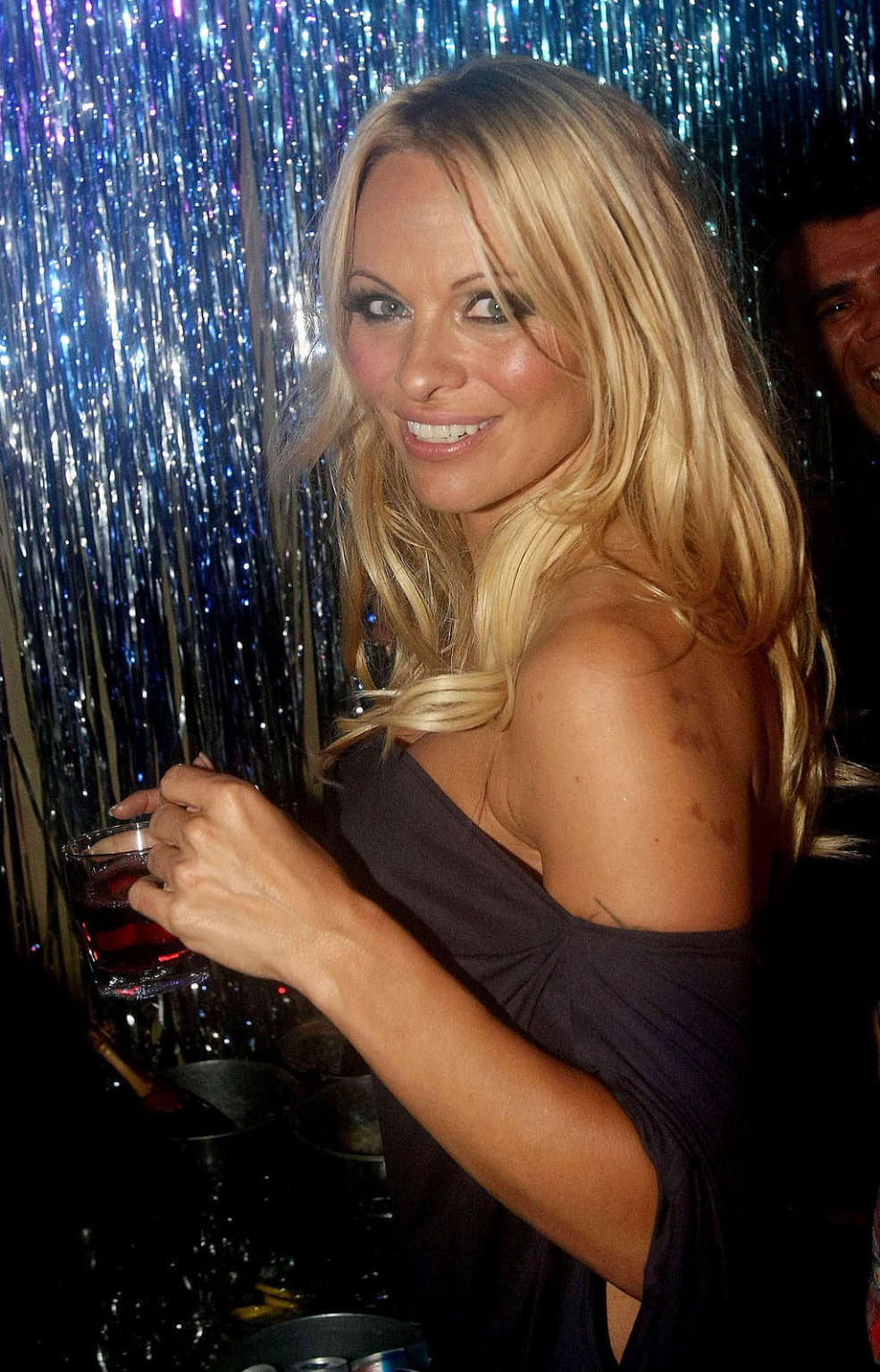 Pamela Anderson looking sexy and busty in see thru dress #75343483