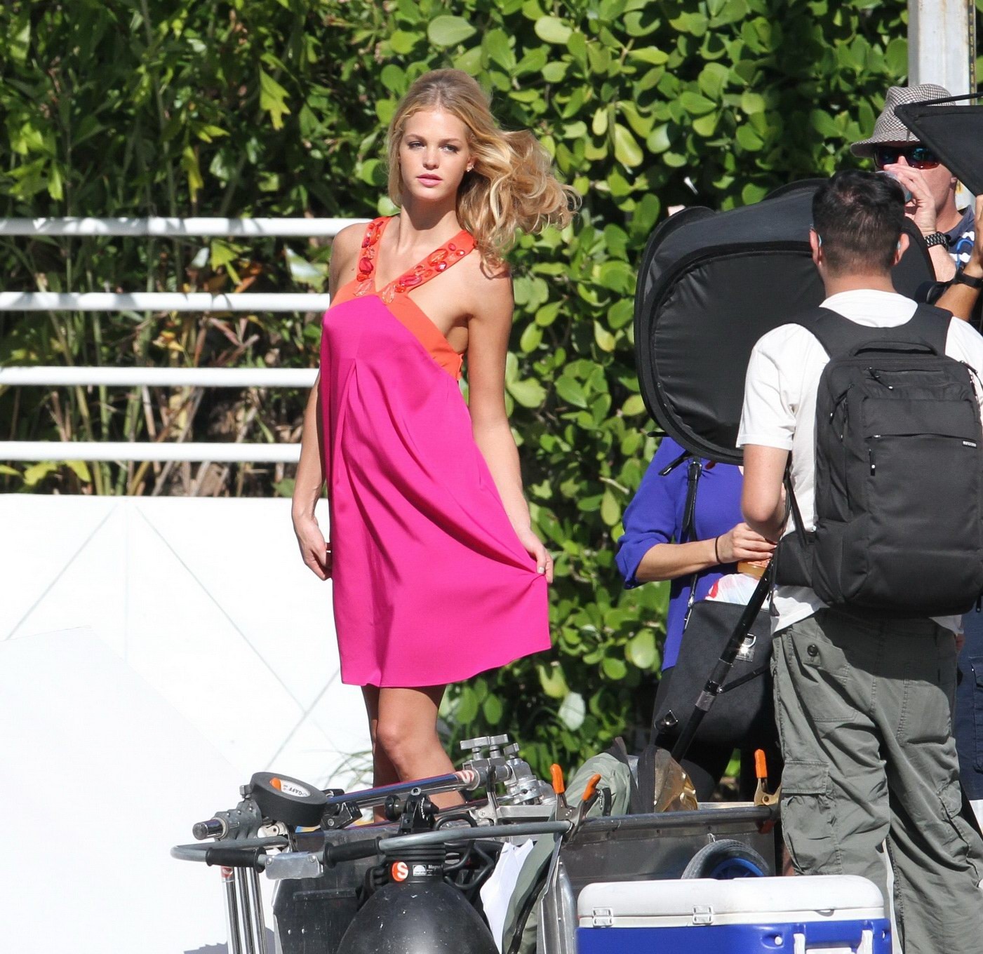 Erin Heatherton wearing bikini  summer dresses at the photoshoot in Miami #75245813