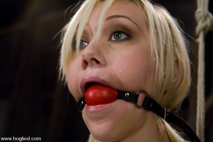 Blonde Haired Girl In Tight Rope Bondage And Fucked With Device Porn Pictures Xxx Photos Sex