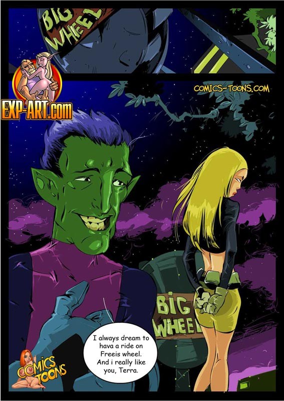 Beast Boy and Terra hook up #69603641