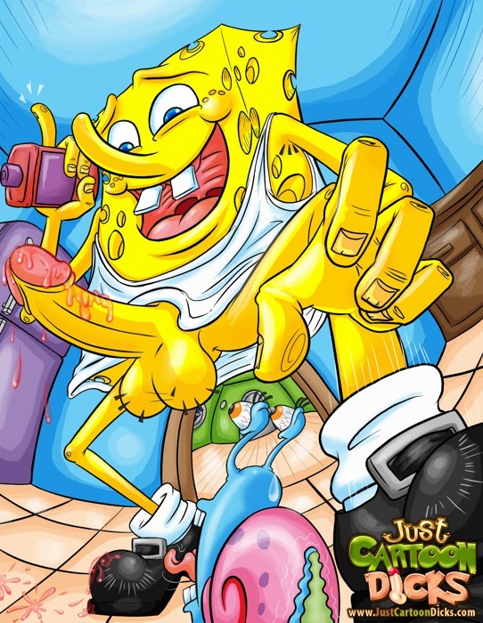 Gay Simpsons on smut  - SpongeBob fucks Patrick #69523143