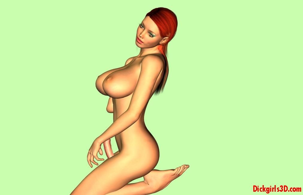 Pelirroja pechugona dickgirl
 #79128644