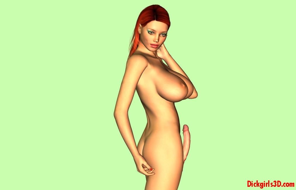 Pelirroja pechugona dickgirl
 #79128714