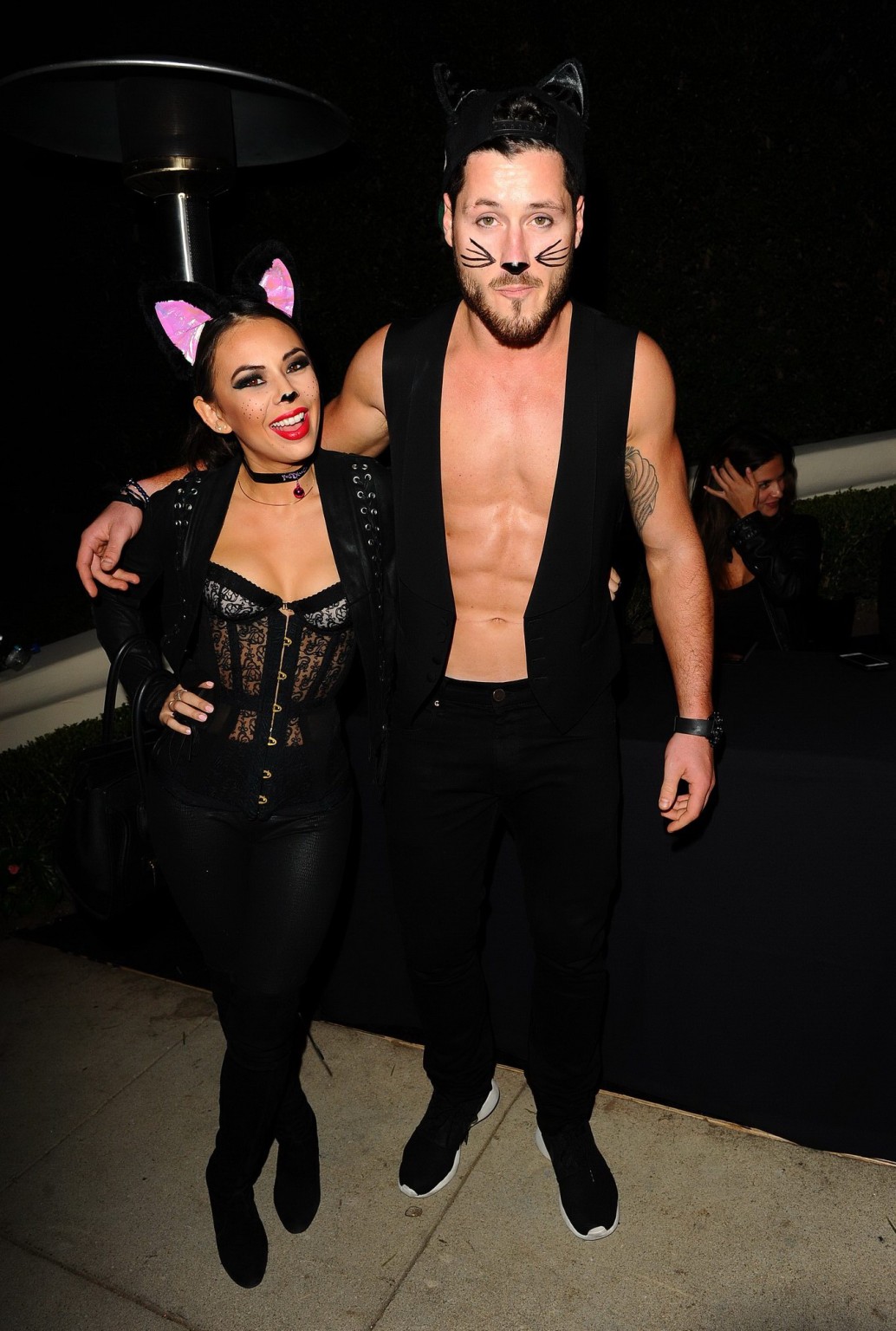 Janel Parrish wearing a sexy cat costume at Casamigos Tequilas Halloween Party i #75182678