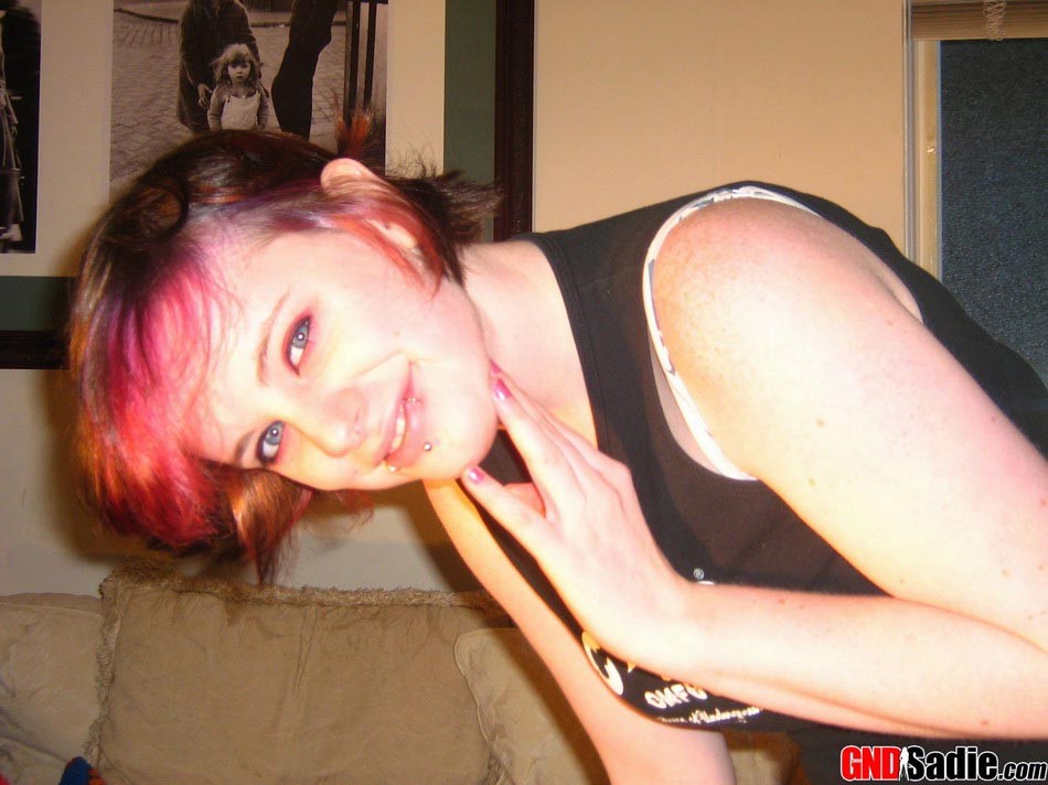 Alt Punk Girl Sadie Pierced