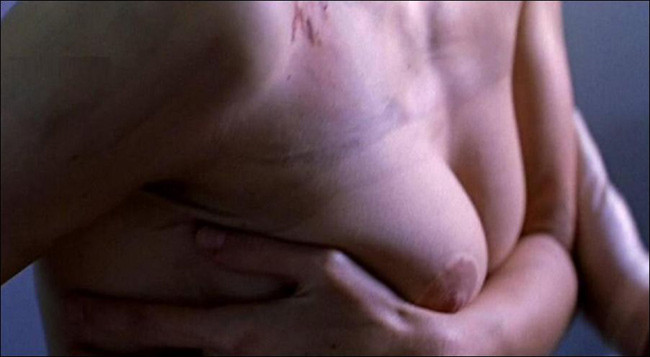 Vollbusige Schauspielerin Hilary Swank zeigt ihre Muschi und ihre Brüste
 #75443077