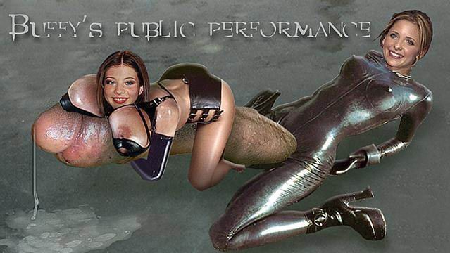 Drawings of females with males private parts #73223096