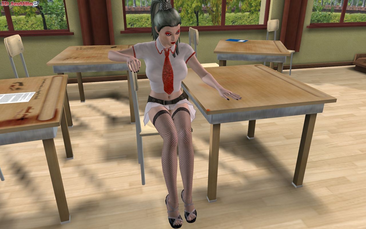 Animated delinquents masturbating in detention #69330645