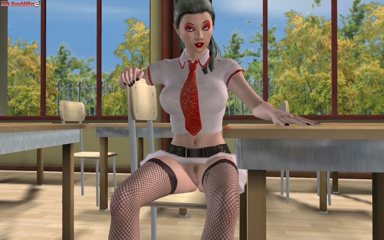 Animated delinquents masturbating in detention #69330655