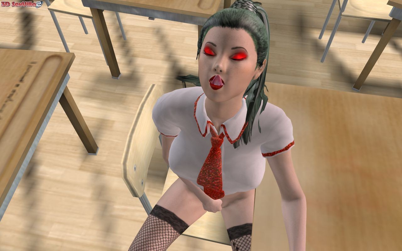 Animated delinquents masturbating in detention #69330734