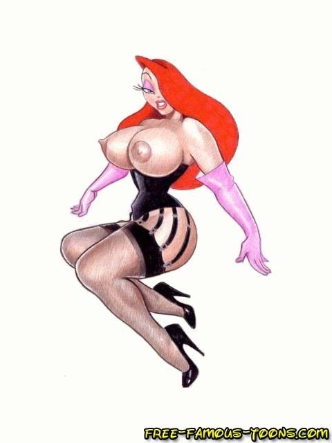 Redhead lusty girl jessica rabbits e il suo grande seno
 #72932144
