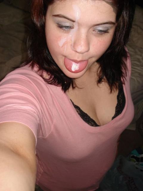 Messy homemade amateur teen girlfriend facial cumshot collection #75969867