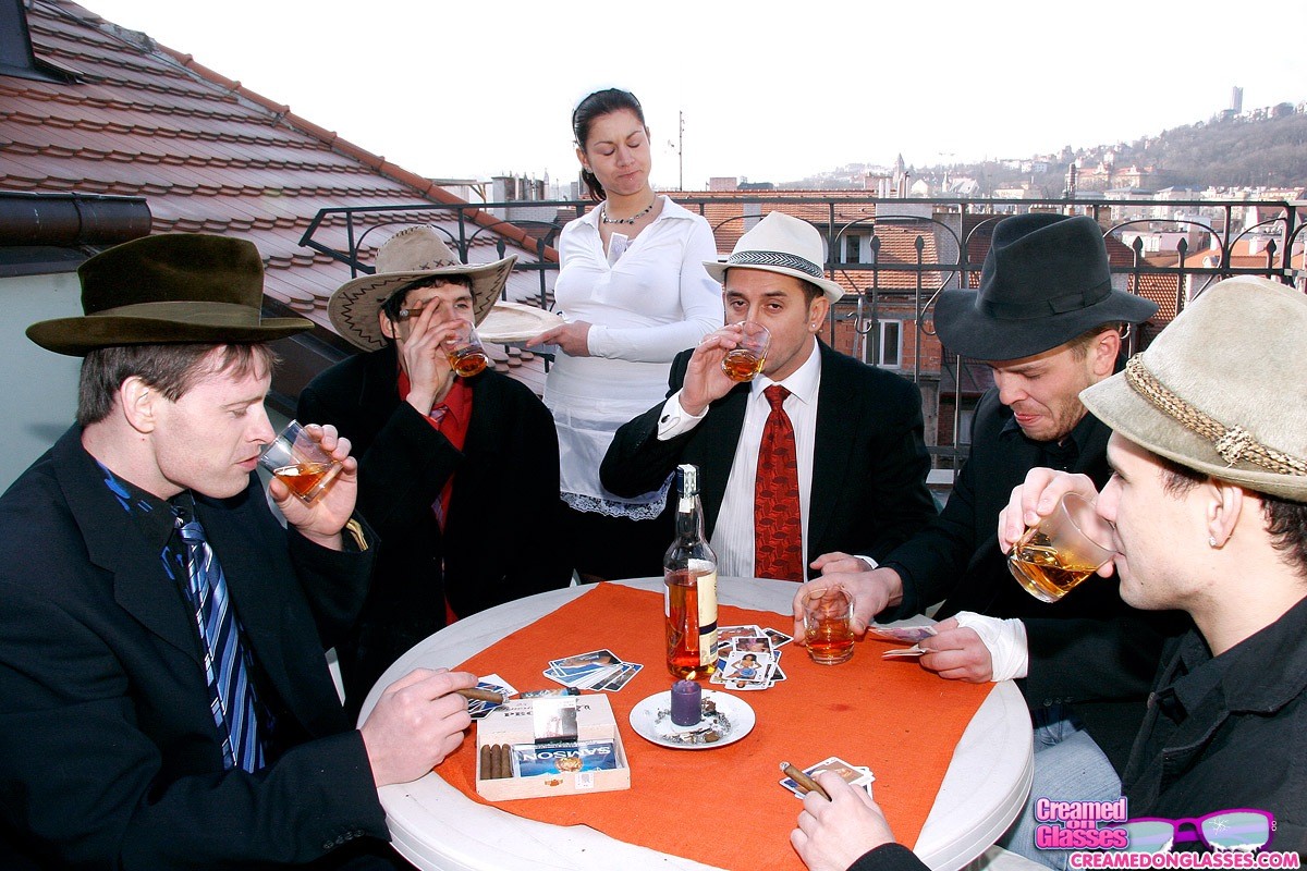 Sexy sweetie gets her cute little face creamed
 #75808581