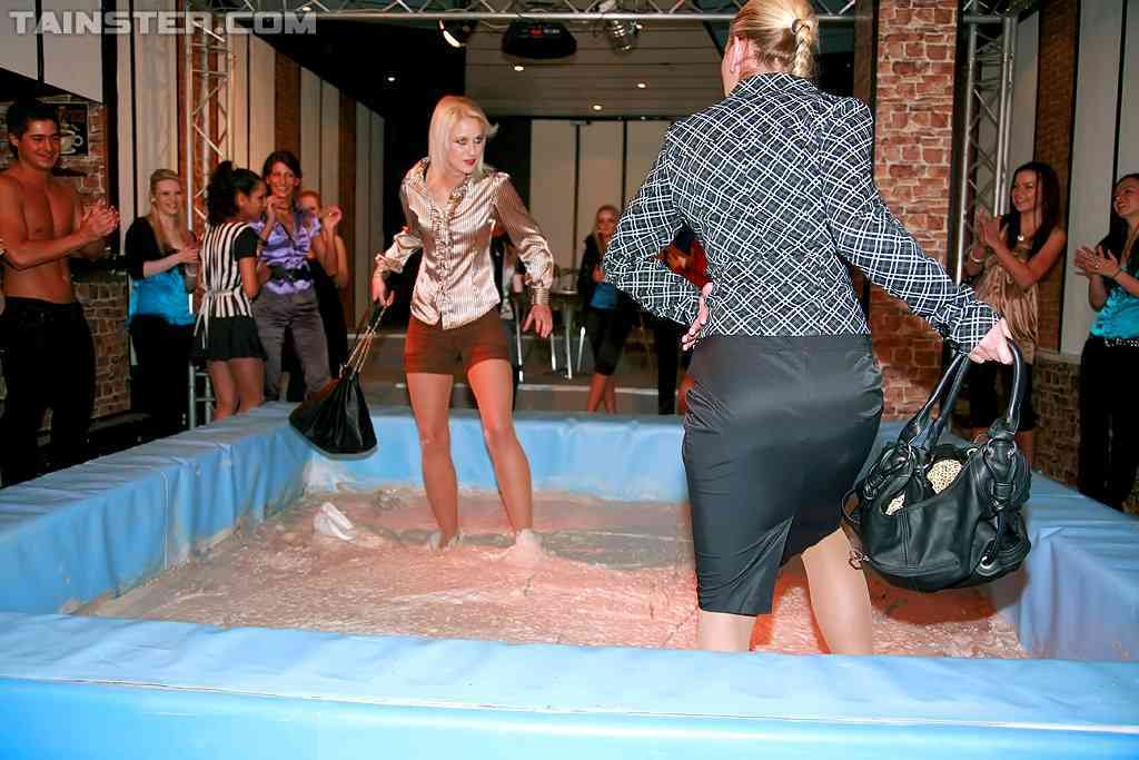 Hot lesbians wrestling in mud #73241149
