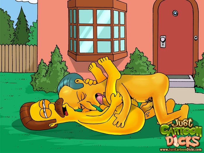 The Simpsons try gay sex  - Brutal gay Sin City #69535975