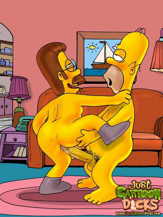 The Simpsons try gay sex  - Brutal gay Sin City #69535983