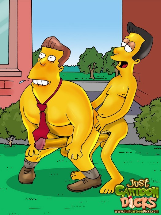 The Simpsons try gay sex  - Brutal gay Sin City #69535990