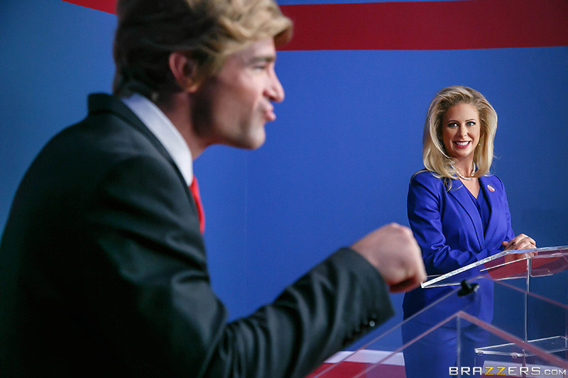 Sex-Episode der Präsidentschaftskandidaten Hillary Clayton und Donal
 #72342310