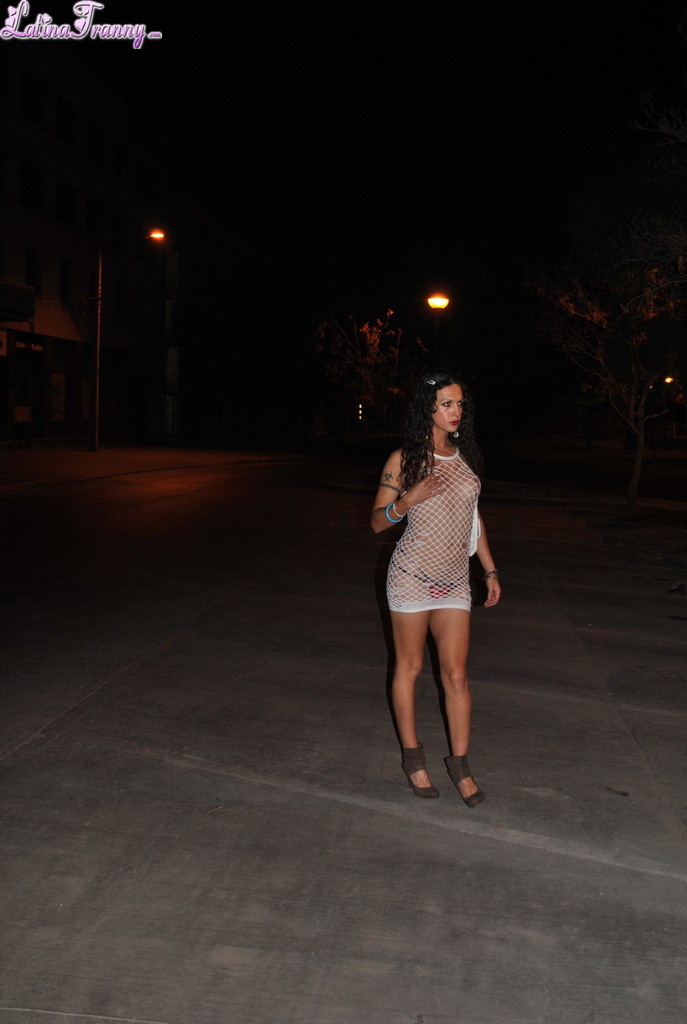 Nikki posing as a street prostitute #78014578