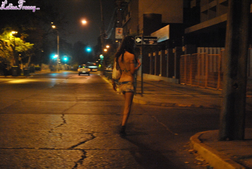 Nikki posing as a street prostitute #78014585