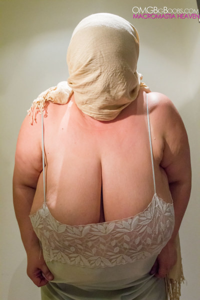 Chubby amateur covered in dough shows off giant boobs #67188929
