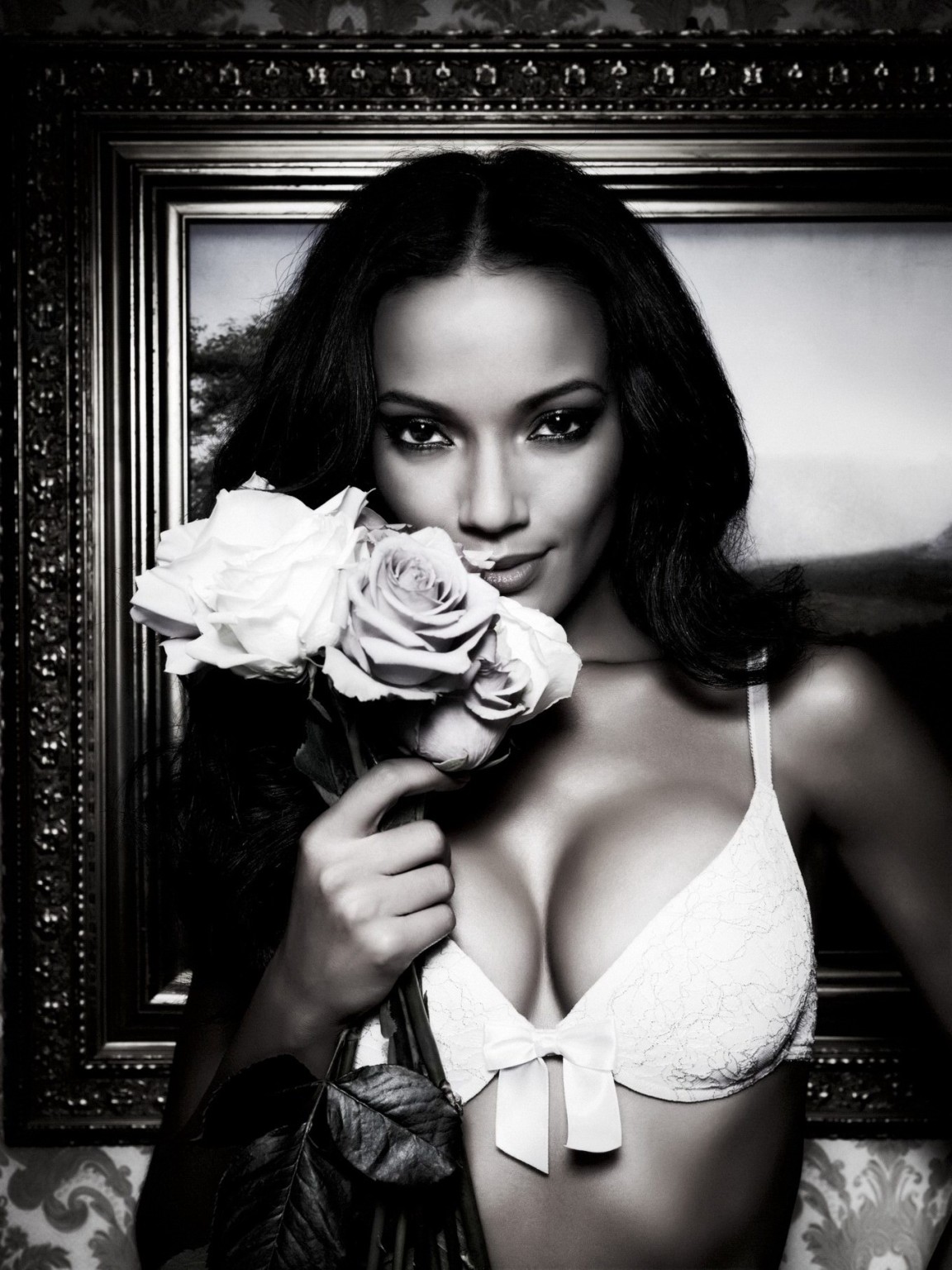Selita Ebanks showing off her curvy body at new Manor lingerie photoshoot #75241142