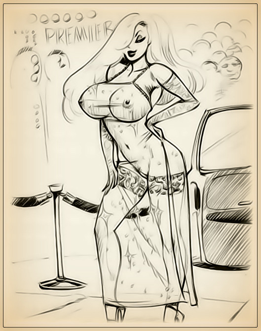 Sexy sketch gallery with lovely Jessica Rabbit #69539393