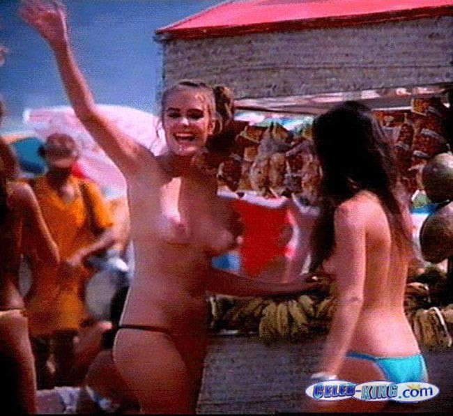Sweet celeb Demi Moore exposing nude boobs #75424825