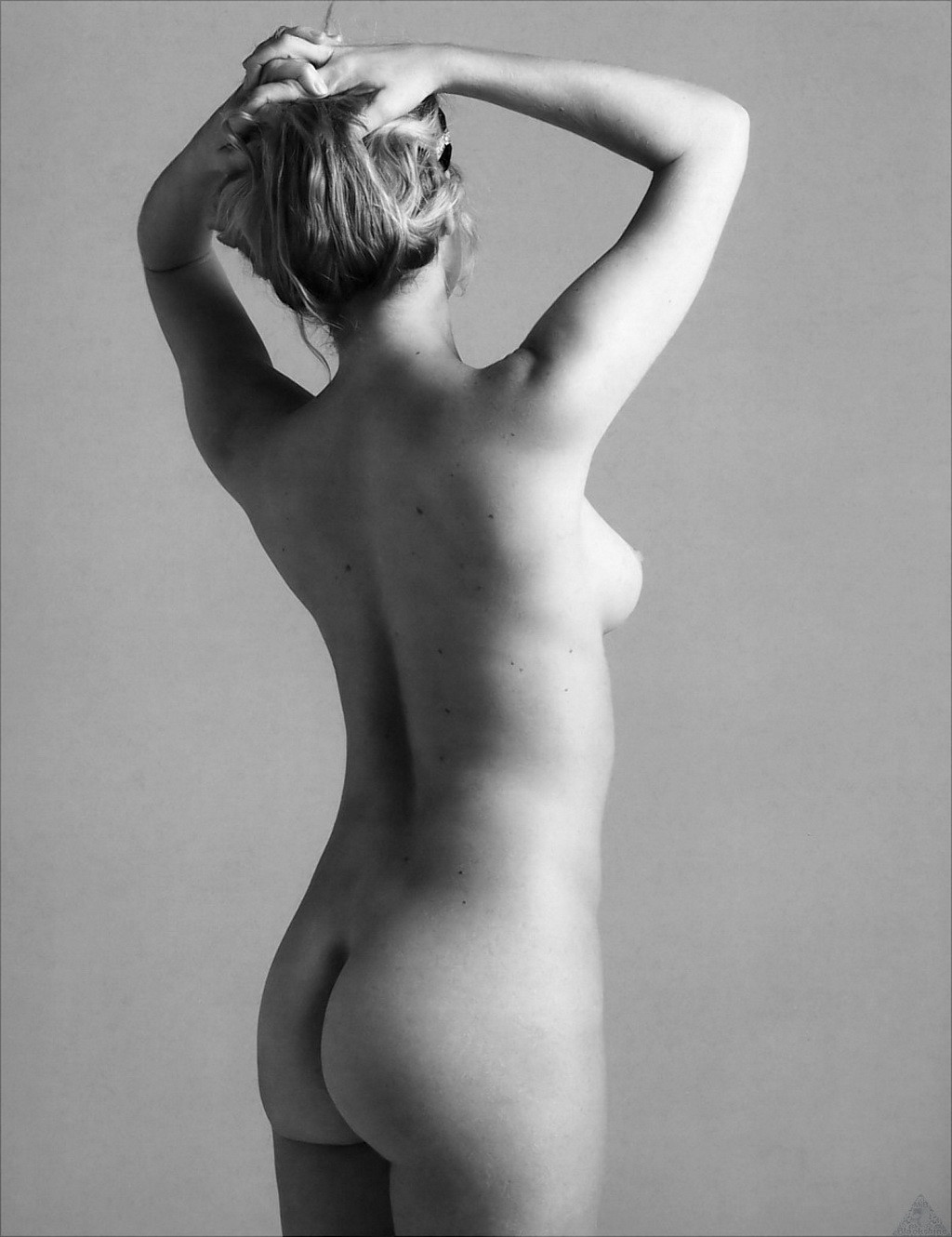Chloe Sevigny fully nude in boots for blackwhite photoshoot #75306233