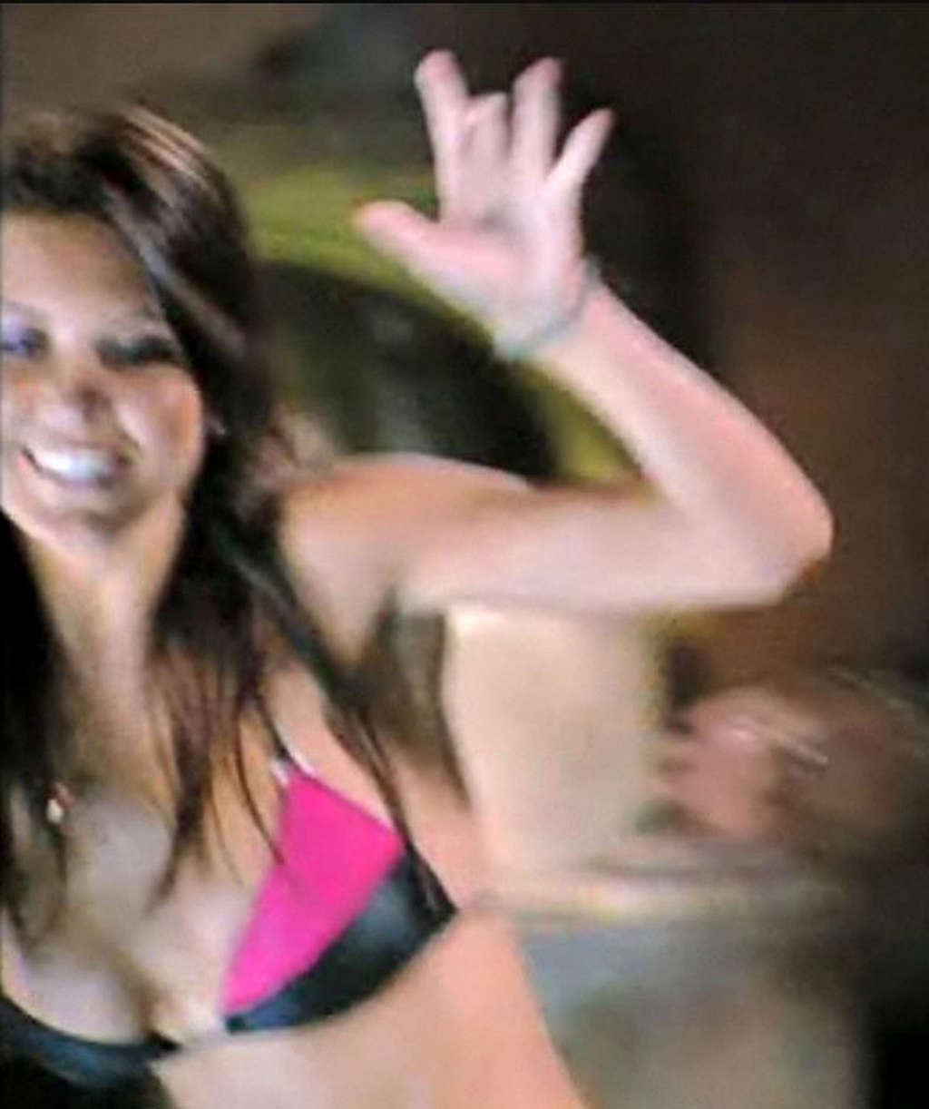 Audrina Patridge showing her sexy and hot body in bikini on pool #75357258