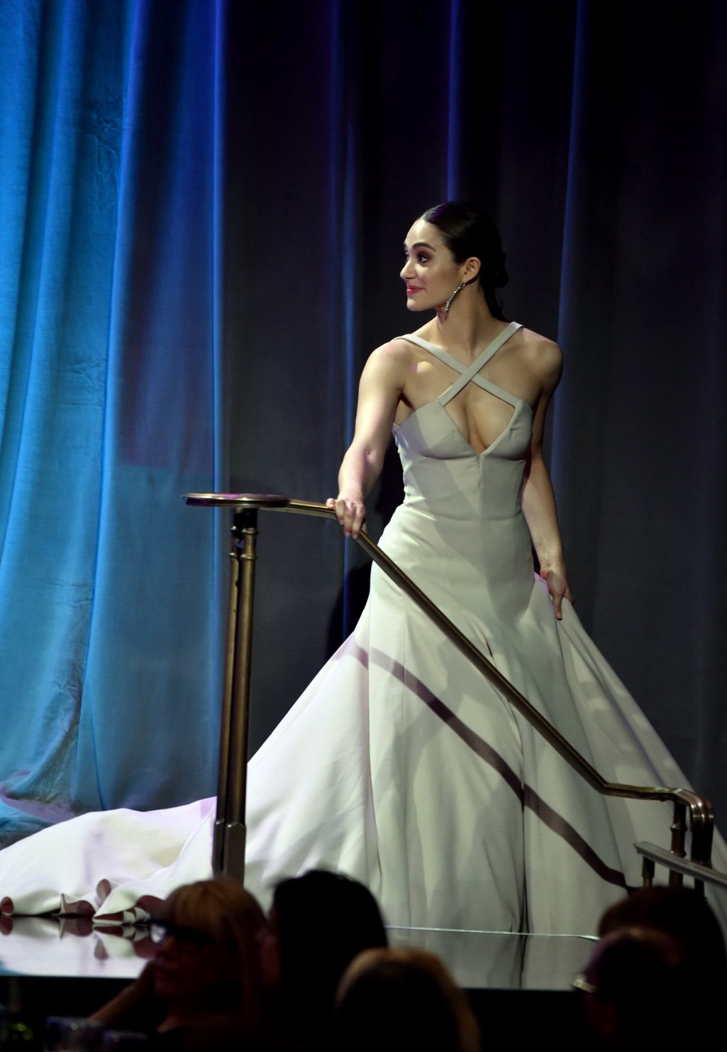 Emmy Rossum showing huge cleavage at the 17th Costume Designers Guild Awards in  #75172441