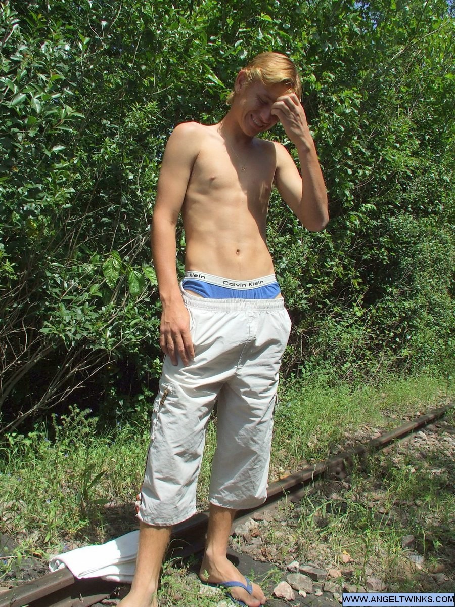 Sexy Russian boys filmed in all their glory at home and outdoors #76972433