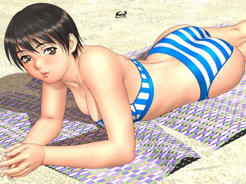 Mères hentai d'âge moyen dans un décor de plage post-moderne
 #69699255
