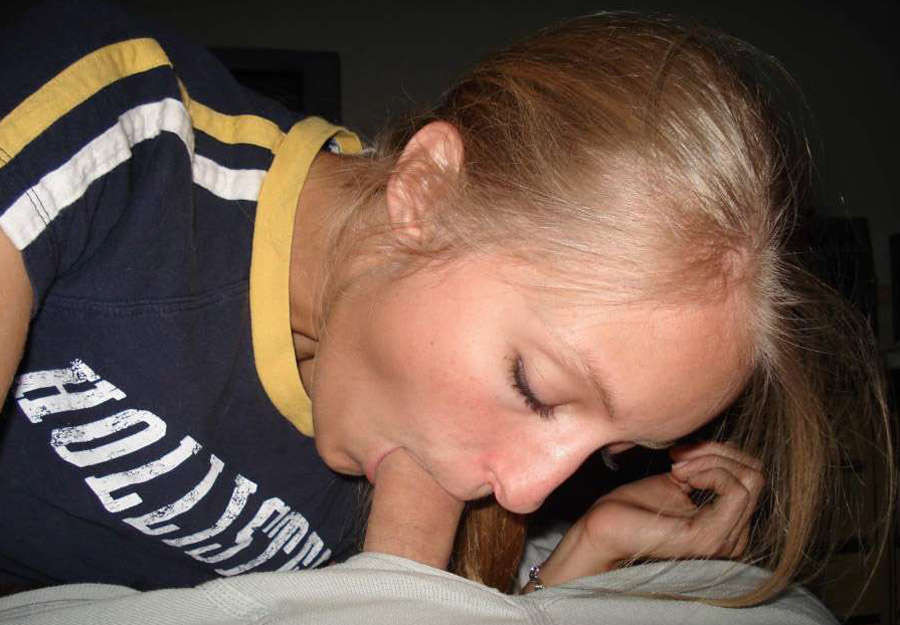 Pictures of amateur chicks giving hot blowjobs #77941063