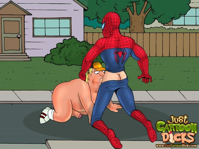 Hot gay porn with all the most famous toon heroes starring #69655610