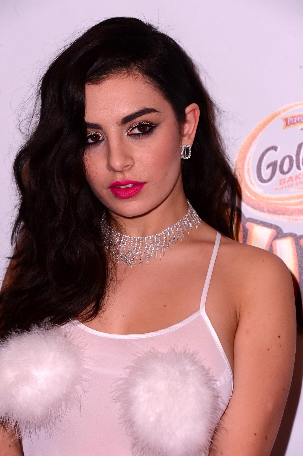 Charli XCX see through to white panties at Z100s Jingle Ball in New York City #75178395