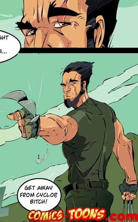 Jean getting penetrated by Cyclops in the bed room #69679352