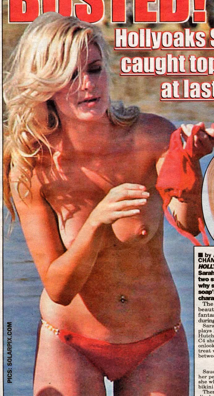 Sarah dunn exponiendo sus grandes tetas en la playa paparazzi fotos y sexy en bikini
 #75316776