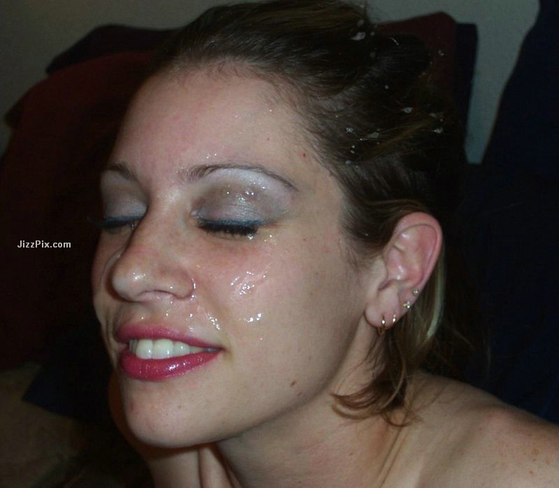 Kinky amateur girlfriends taking facials #67676465