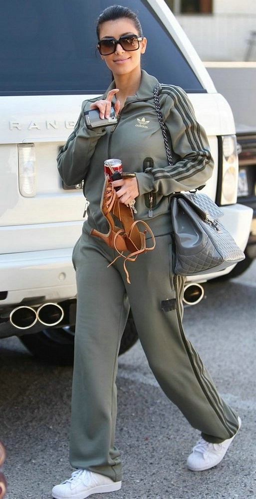 Hot Kim Kadarshian wearing different outfit caught by paparazzi #75325244