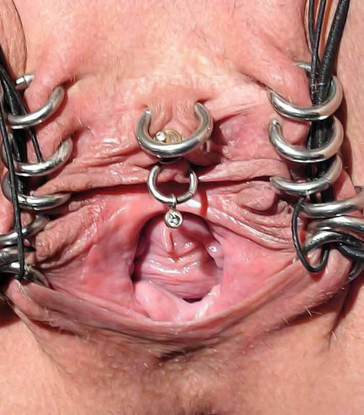 extremely pierced and bondaged pussies #71868242